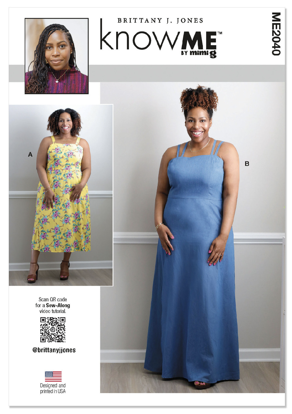 perfect summer dress: my pattern | me2040 — brittany j jones